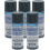 5 x 400ml Hammer Effect Black Spray Paint Direct Metal  Auto 1