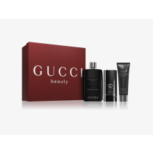 GUCCI GUILTY POUR HOMME EDP 90ML + DEO STK 75ML / 50ML S/GEL GIFT SET