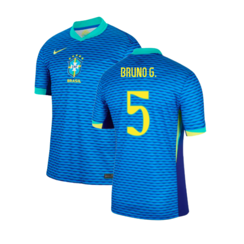 Nike (Xxl) 2024-2025 Brazil Away Shirt (Bruno G. 5)