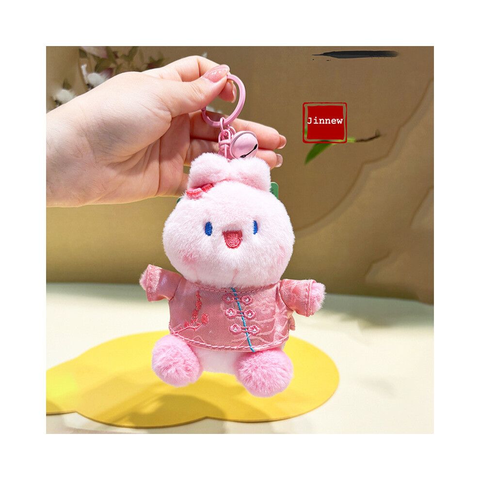 (Rabbit) Panda Style Chinese Plush Animal Doll Pendant For Bag Accessory Holder Key And-image-OPC-PHPRVT2-NEW
