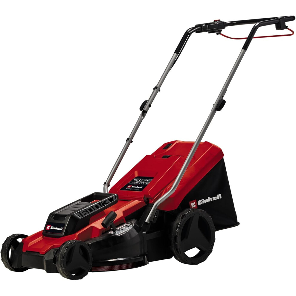 Einhell 1600W Electric Lawn Mower  37cm, 38L Grass Box