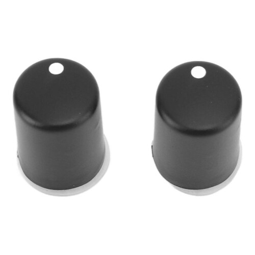 Abaodam 6 Stuks potentiometer knop kunststof potentiometerknop vervangende knop schacht knop aluminium gitaar benodigdheden optioneel Potentiometer dop schakelaar knop kippenhoofd plastic