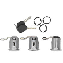 3 stuks deurslotcilinders met sleutels (252522) voor Citroen Berlingo, Xsara en Xsara Picasso