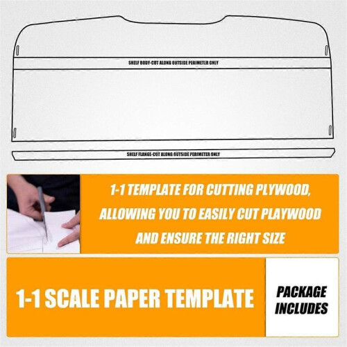 DIY Sprinter Van Headliner Shelf Kit for Sprinter High Roof 1