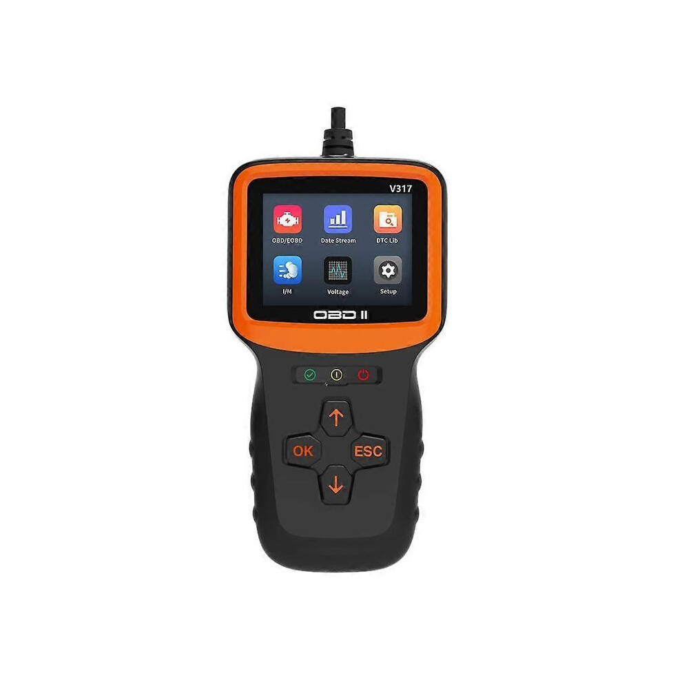 V317 Car OBD2 Scanner,Car Interior Accessories Code Reader,Engine Fault Code Reader Scanner
