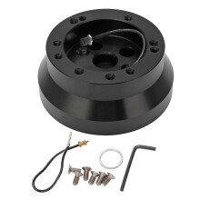 Adaptador de cubo corto de volante de 5/6 orificios, de aluminio, de repuesto para Jeep Wrangler (1976-1995)