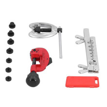 Kit de 10 herramientas universales para abocardar tubos de acero para mantenimiento y reparación de