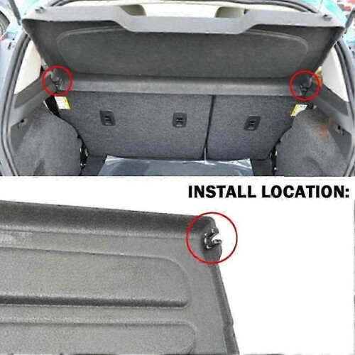 Rear Boot Trunk Load Cover Parcel Shelf Clips Bracket Mount for. 2