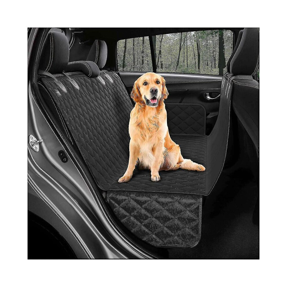 Housse de protection pour siège arrière de voiture YYH-Dog, noire