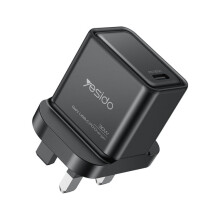 YC82 PD 30W USB-C/Type-C Interface GaN Fast Charging Charger UK Plug