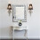 Crystal Wall Mirror Frameless Glass 60X80CM 1