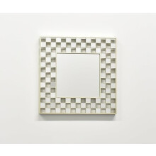 Box Border Decorative Square Mirror 40Cm