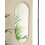 Gold Tone Losange Mirror Decor 30.8x71cm 1