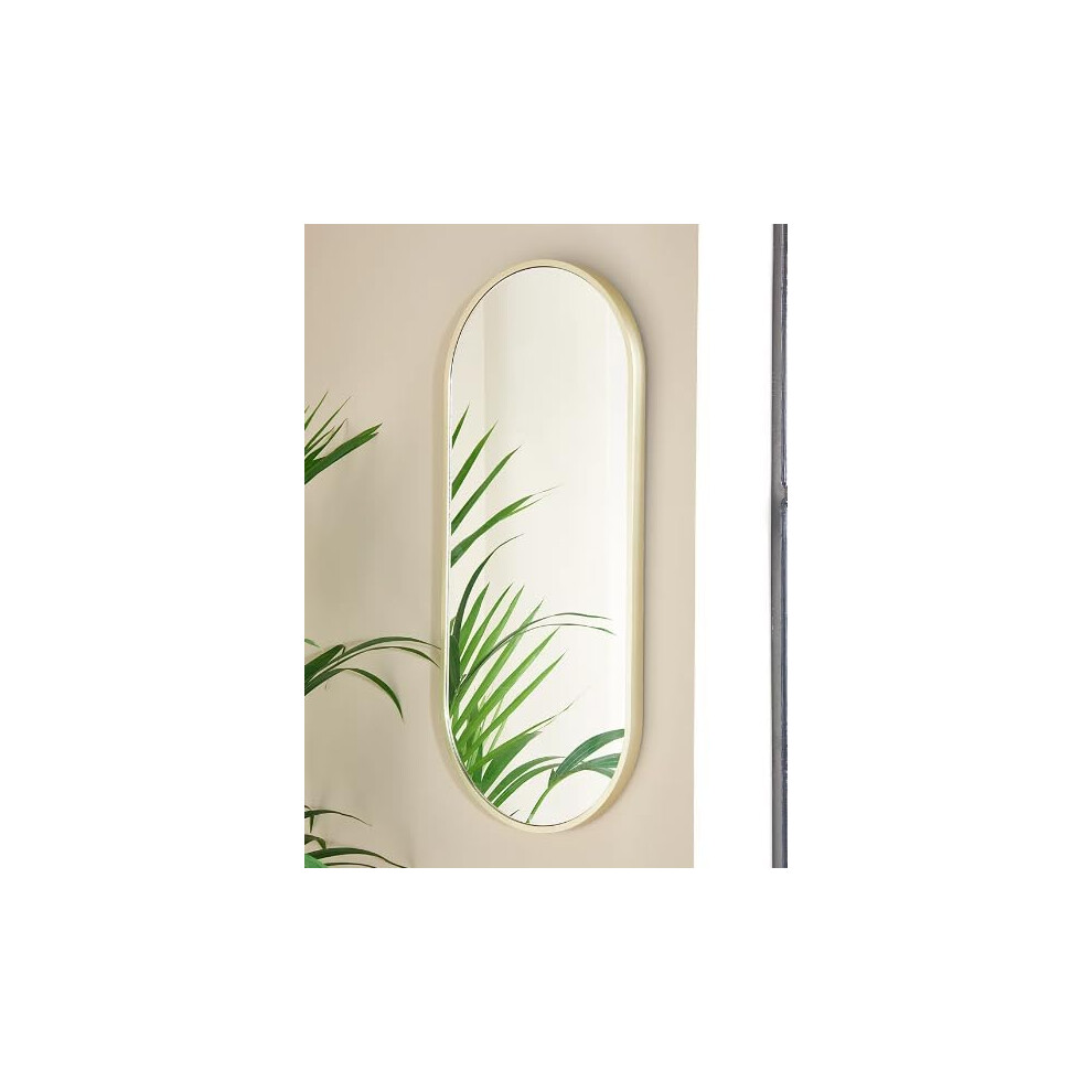 Biznest Tone Losange Mirror Decor 30.8X71cm Gold