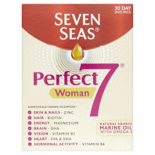 Seven Seas Perfect 7 Woman 23 de vitamine și minerale esențiale - Pachet duo de 30 de zile