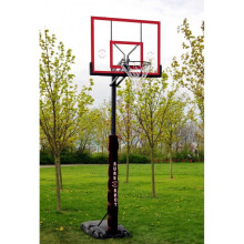 Rychlý basketbalový koš a stojan Sure Shot – akrylová zadní deska a polstrování tyčí