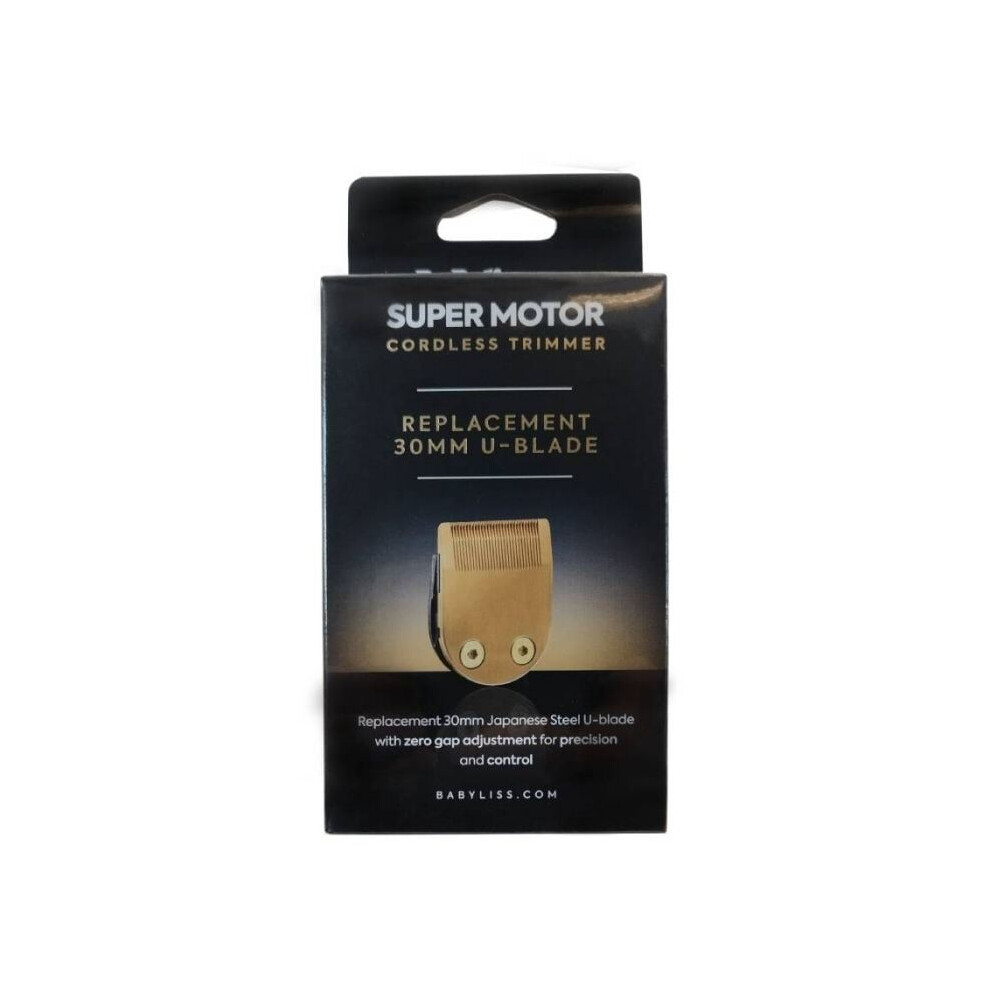 Babyliss Pro Replacement Blade Steel Trimmer Super Motor Zero Gap U-Blades -30Mm