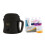 Kit scaldacera Deo 500cc per lozioni e crema calda - Nero 1