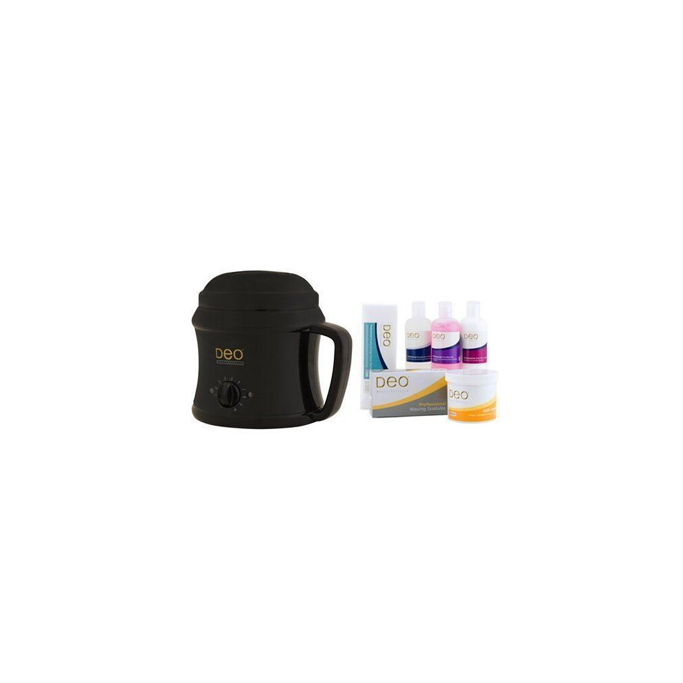 Deo 500Cc Wax Heater Kit For Warm Crã¨Me Hot Wax Lotions - Black
