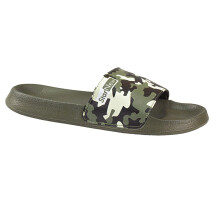 (8 UK, Green) Mens Sliders Slip On Beach Anti-Slip Pool Sandals
