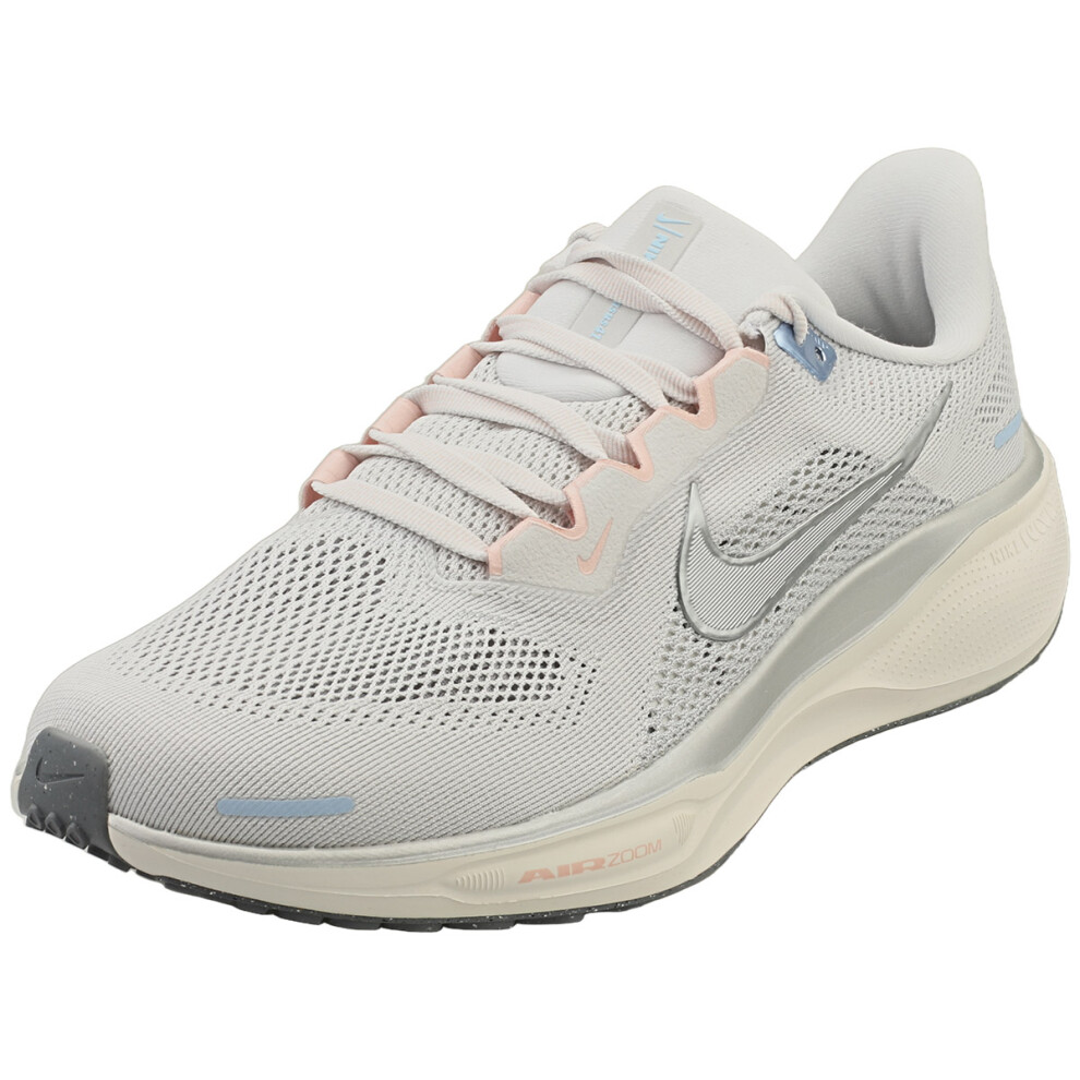 Nike Air Zoom Pegasus 41 Womens Fashion Trainers In Phantom Sail - 4.5 Uk