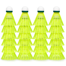 HIRALIY Badminton Birdies, Nylon Badminton Shuttlecocks with Stability Durability for Baseball Batting Practice Training, High Speed Birdie Balls for