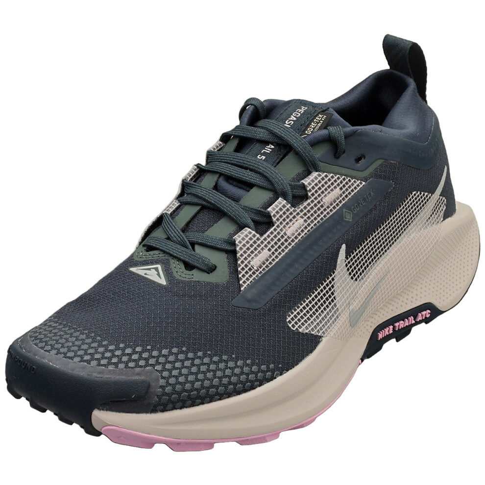 (5) Nike Pegasus Trail 5 Gore-tex Womens Fashion Trainers in Navy