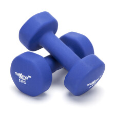 Neoprene Dumbbell Weights (Sold as One Pair) - 0.5kg, 1kg, 2kg, 3kg, 4kg, 5kg - Perfect Hand Weights for Strength Building, Muscle Toning, Home Gym