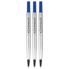 Parker Original Rollerball Pen Refills - Medium Point - Blue Ink - 3 Pack