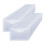 DAJAVE 60 Pcs A5 Plastic Wallet with Popper Clear Document Wallets A5 Plastic Folders Popper Wallets with Button 1