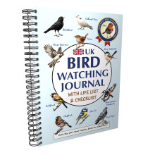 UK Bird Watching Journal with Life List & Checklist - Improve Your Observation Skills with This Birding Log Book with Illustrations of The UK?s Most