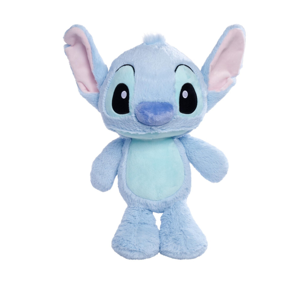 Simba Disney Stitch 25Cm Plush Toy In Flopsie Style, Cute Soft Toy Pastel Colour, Suitable For Kids And Adults, And Treat, Officially Licensed By Blue