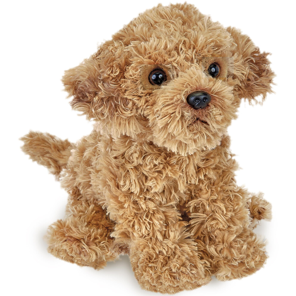 Bearington Doodles Labradoodle Plush Puppy, Dog Stuffed Animal, 13 inch