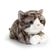 Keel Toys 32cm Signature Cuddle Kitten Grey