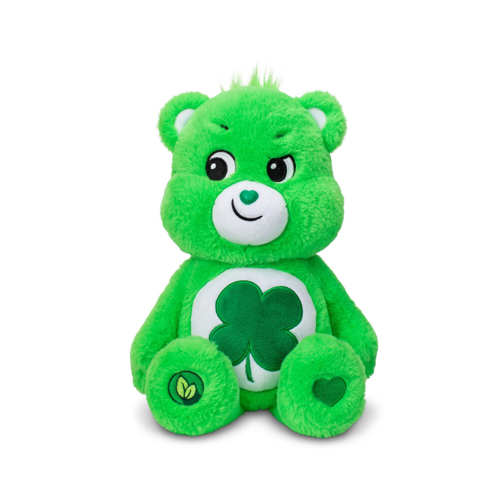 Photos - Other Toys Care Bears | Good Luck Bear 35cm Medium Plush | Collectable Cute Plush Toy, Cuddly Toys for Children, Soft Toys for Girls Bo