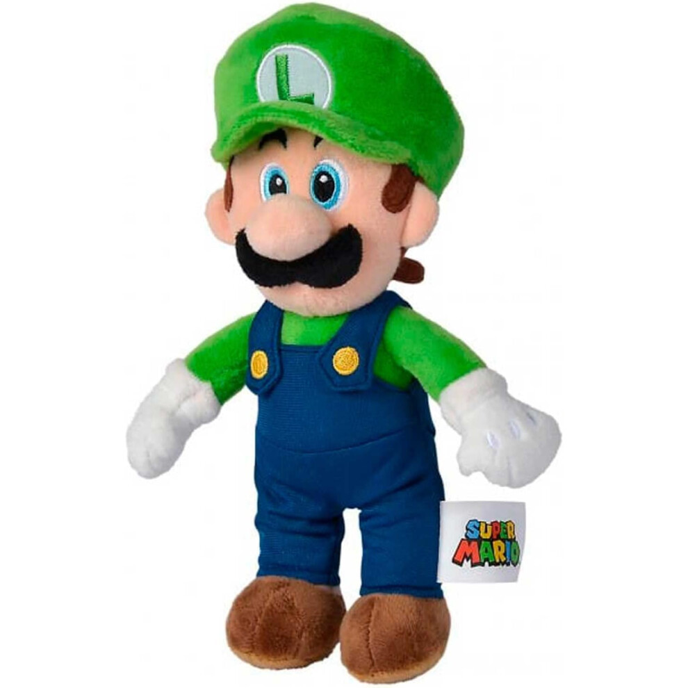 Simba Toys Plush Luigi, Suitable From The First Months Of Age, 20 Cm 20Cm