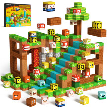 GobiDex 100 PCS Magnetic Blocks ?Educational Sensory Building Toy Game for Kids Ages 3+ | Group Activity & Birthday Gift for Toddlers, Boys & Girls