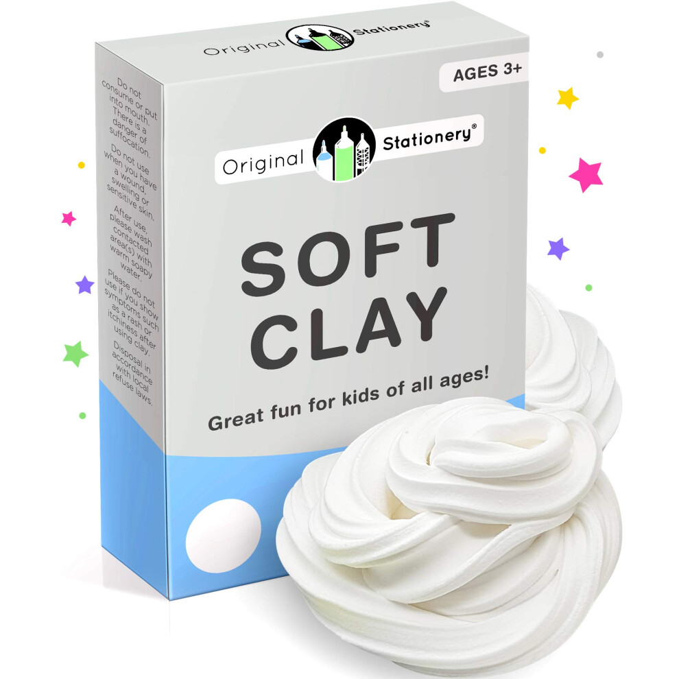 Original Stationery Soft Clay For Slime Supplies, Modelling Clay Art Supplies For Kids, Add To Glue And Shaving Foam To Make Butter Slime, 230 Grams