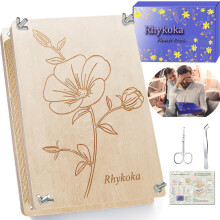 Rhykoka Large Flower Press Kit for Adults, 10 Layers 30 x 21 CM DIY Wood Flower Leaf Plant Press Kit Flower Pressing Kit, DIY Arts and Crafts Lovers