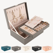 Lockable Jewellery Box Organiser Jewelry Storage Box for Women Girl