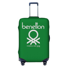 (Benetton Formula Team 80s Collection_8368) Travel Luggage Cover for Suitcases Bag Protector Washable Baggage Case- Fits 18-32 Inch
