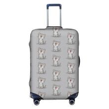 (American Shorthair Happy_5418) Travel Luggage Cover for Suitcases Bag Protector Washable Baggage Case- Fits 18-32 Inch