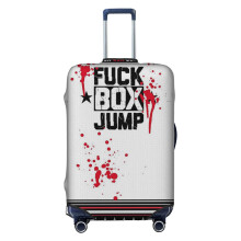(FUCK BOX JUMP_21995) Travel Luggage Cover for Suitcases Bag Protector Washable Baggage Case- Fits 18-32 Inch