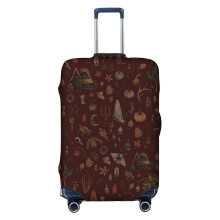 (Cozy Crone_3709) Travel Luggage Cover for Suitcases Bag Protector Washable Baggage Case- Fits 18-32 Inch