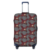 (Red Spy Crab From TF2_4277) Travel Luggage Cover for Suitcases Bag Protector Washable Baggage Case- Fits 18-32 Inch