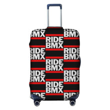 (RIDE BMX_9443) Travel Luggage Cover for Suitcases Bag Protector Washable Baggage Case- Fits 18-32 Inch
