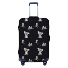 (Koalas In Love - Baby Koala Bear_3760) Travel Luggage Cover for Suitcases Bag Protector Washable Baggage Case- Fits 18-32 Inch