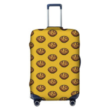 (Pastel De Nata Portuguese Egg Tart Hong Kong Dim Sum_7671) Travel Luggage Cover for Suitcases Bag Protector Washable Baggage Case- Fits 18-32 Inch