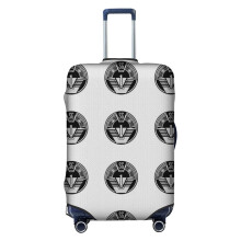 (SG1 Logo_9873) Travel Luggage Cover for Suitcases Bag Protector Washable Baggage Case- Fits 18-32 Inch