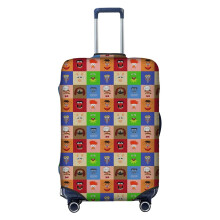 (Muppets_4945) Travel Luggage Cover for Suitcases Bag Protector Washable Baggage Case- Fits 18-32 Inch
